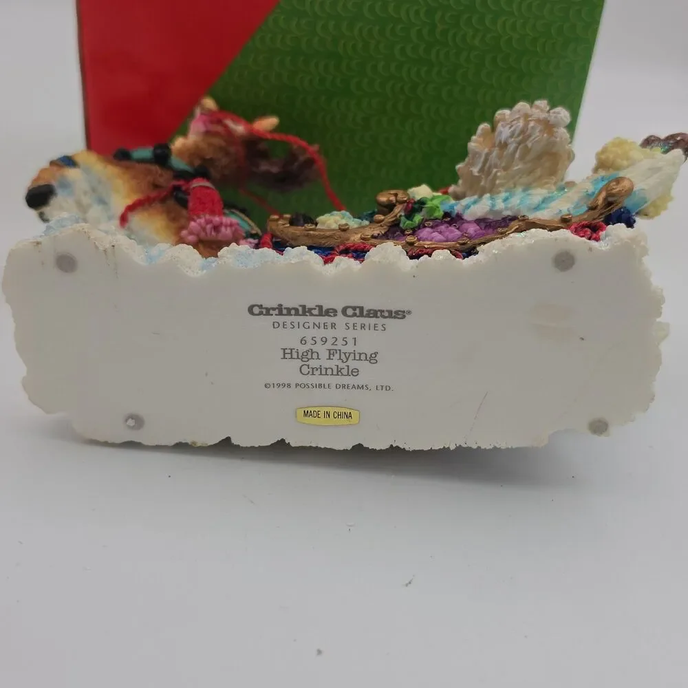 Possible Dreams Crinkle Claus Designer Series High Flying Crinkle 659251 1998